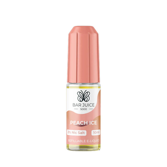 Bar Juice 5000 - Nic Salts - Peach Ice