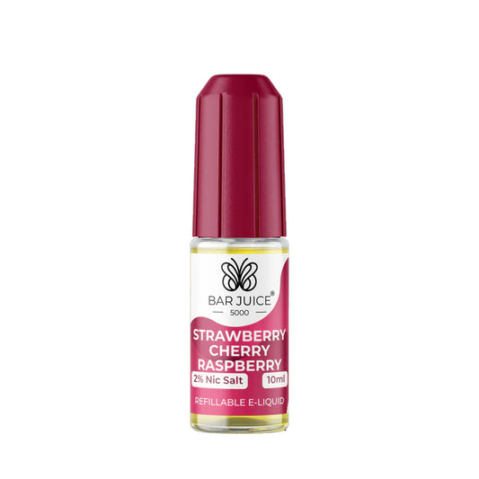 Bar Juice 5000 - Nic Salts - Strawberry Cherry Raspberry