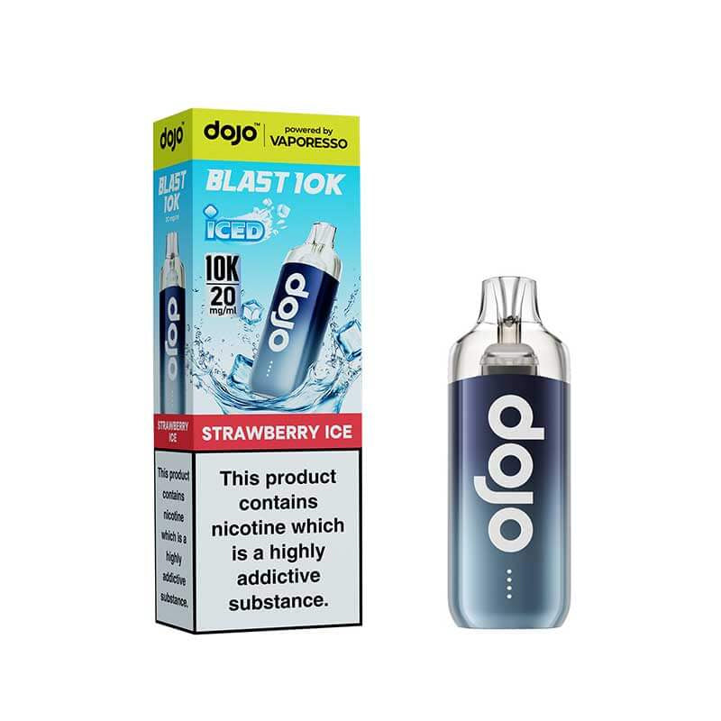 Vaporesso DOJO Blast 10K - Replacement Disposable Pod Device - Strawberry Ice