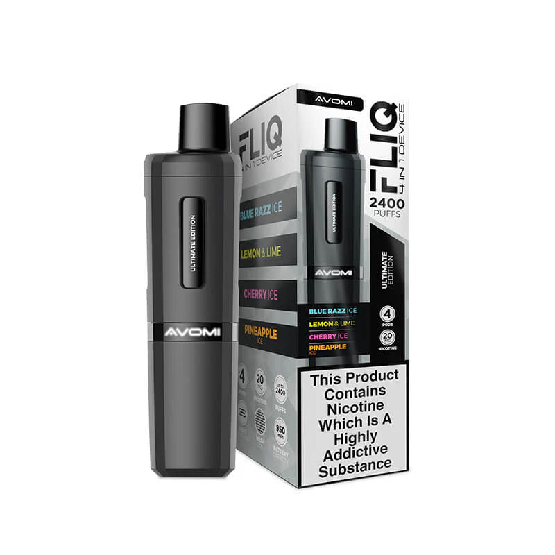 Avomi Fliq - 2400 Puff Rechargeable Disposable - Ultimate Edition