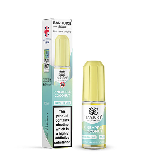 Bar Juice 5000 - Nic Salts - Pineapple Coconut
