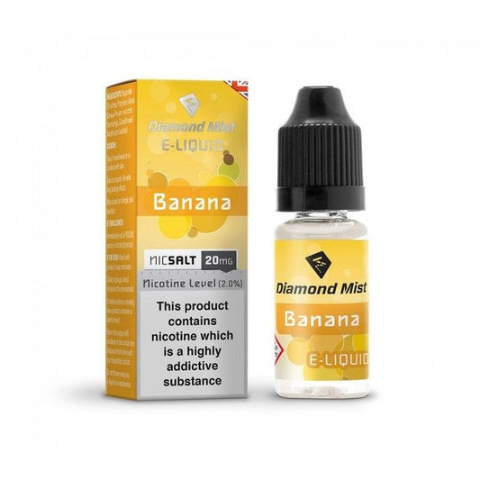 Diamond Mist 20mg Nic Salts - Banana