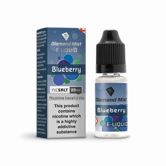 Diamond Mist 20mg Nic Salts - Blueberry