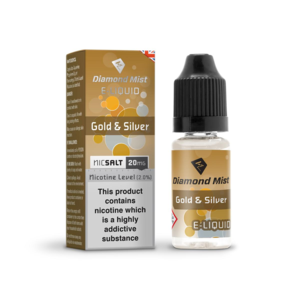 Diamond Mist 20mg Nic Salts - Gold & Silver