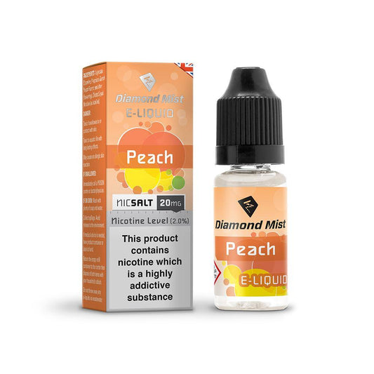 Diamond Mist 20mg Nic Salts - Peach