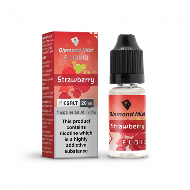 Diamond Mist 20mg Nic Salts - Strawberry